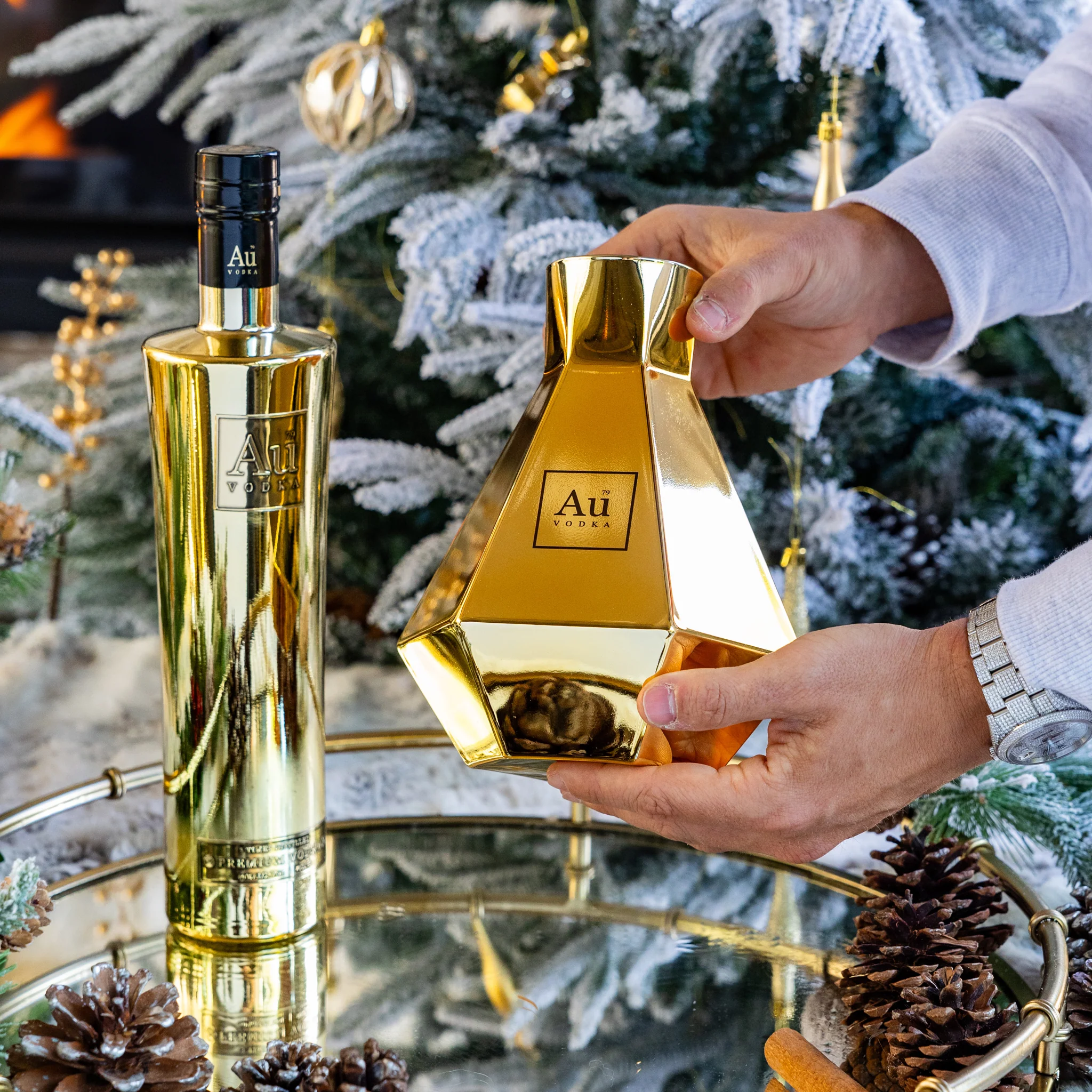 Au Gold Decanter - Image 8