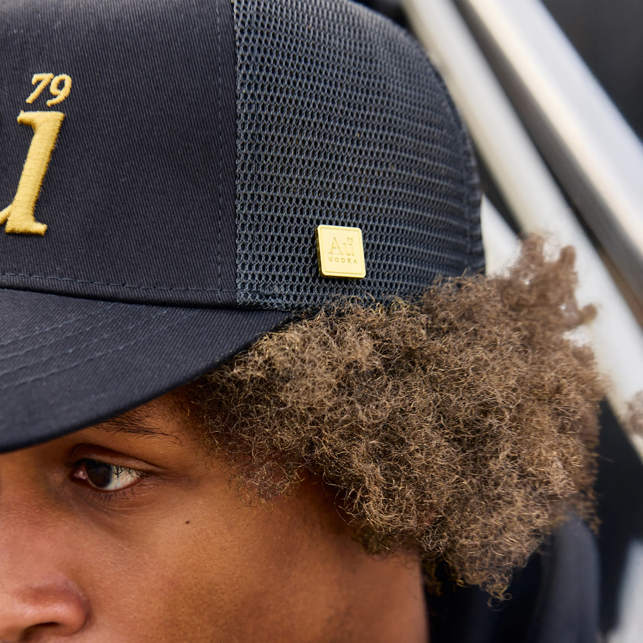 Au Signature Cap - Black/Gold - Image 4