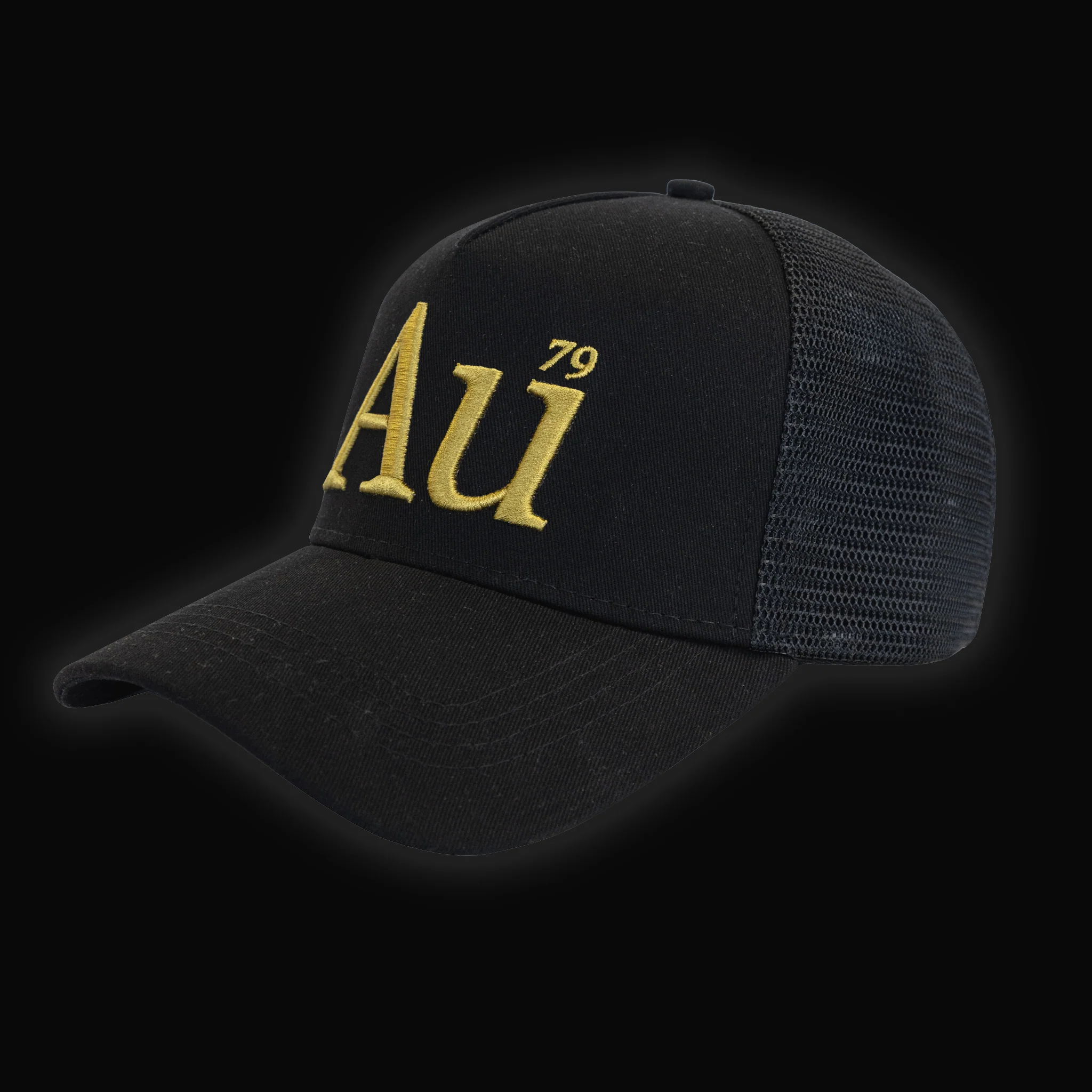 Au Signature Cap - Black/Gold - Image 6