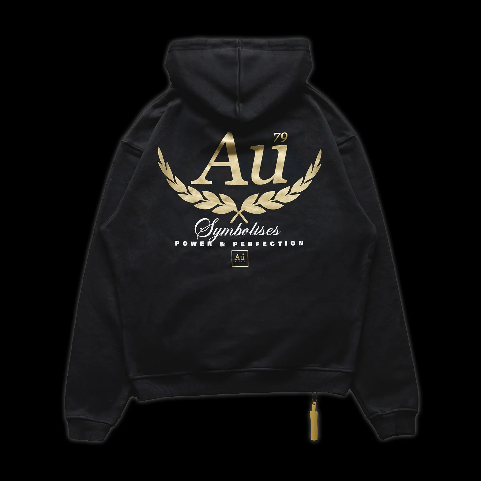 Au Signature Zip Hoodie - Black - Image 4