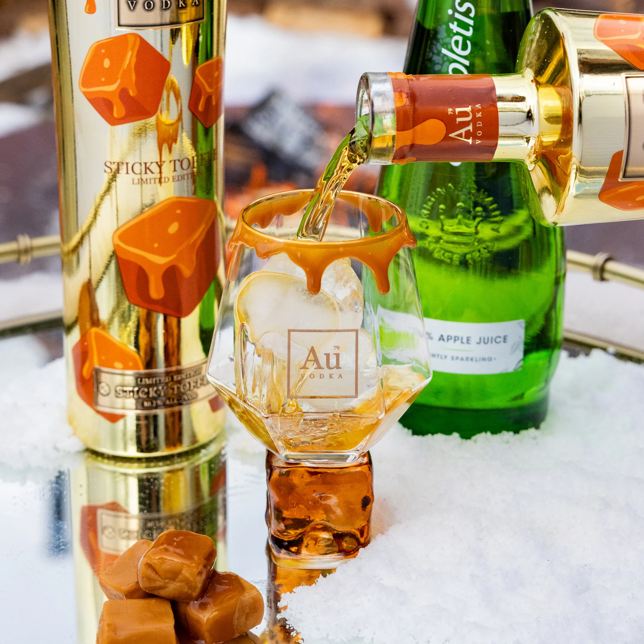 Au Limited Edition Toffee Glass - Image 3