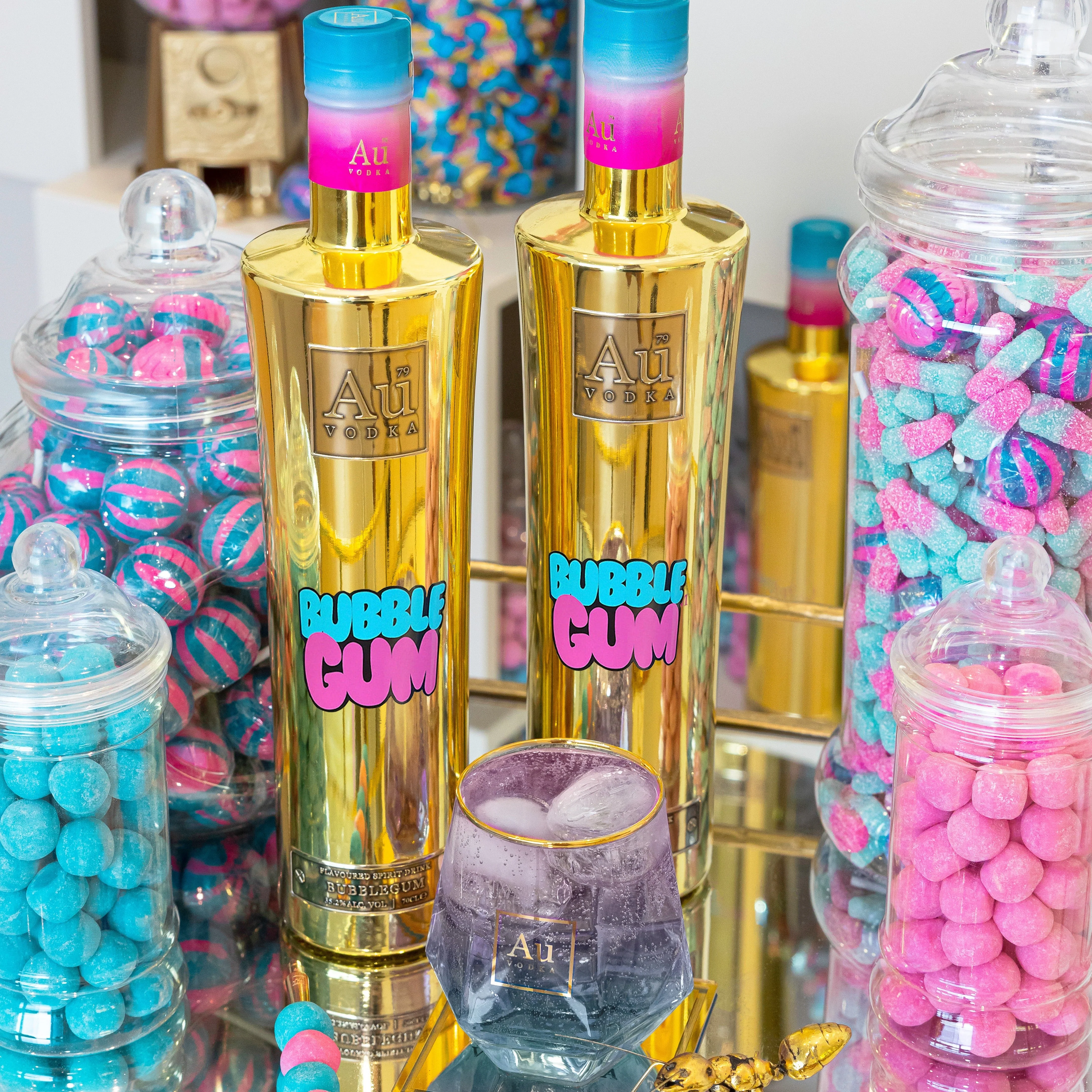 Au Vodka Bubblegum 700ml - Image 5
