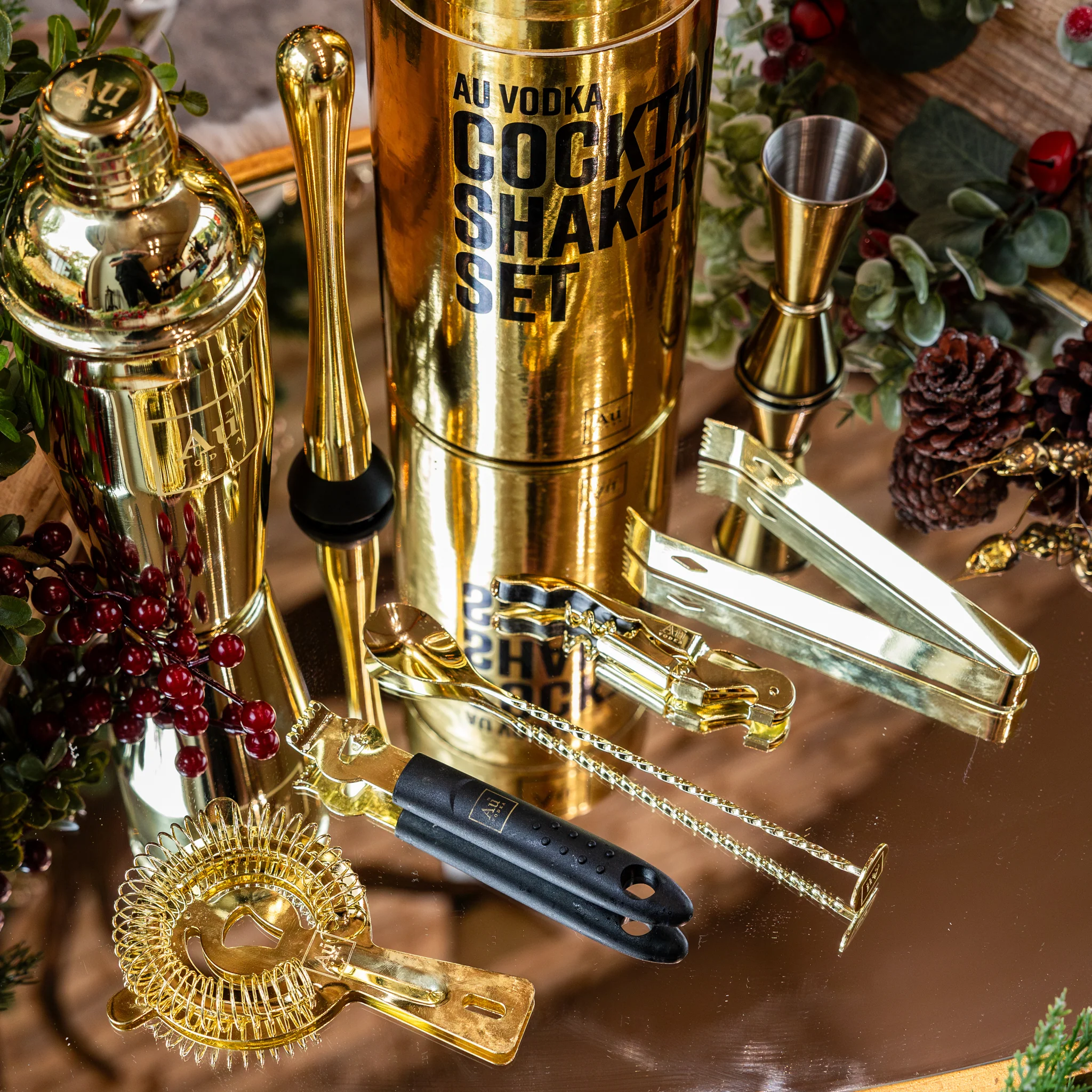 Au Cocktail Shaker Set - Image 7
