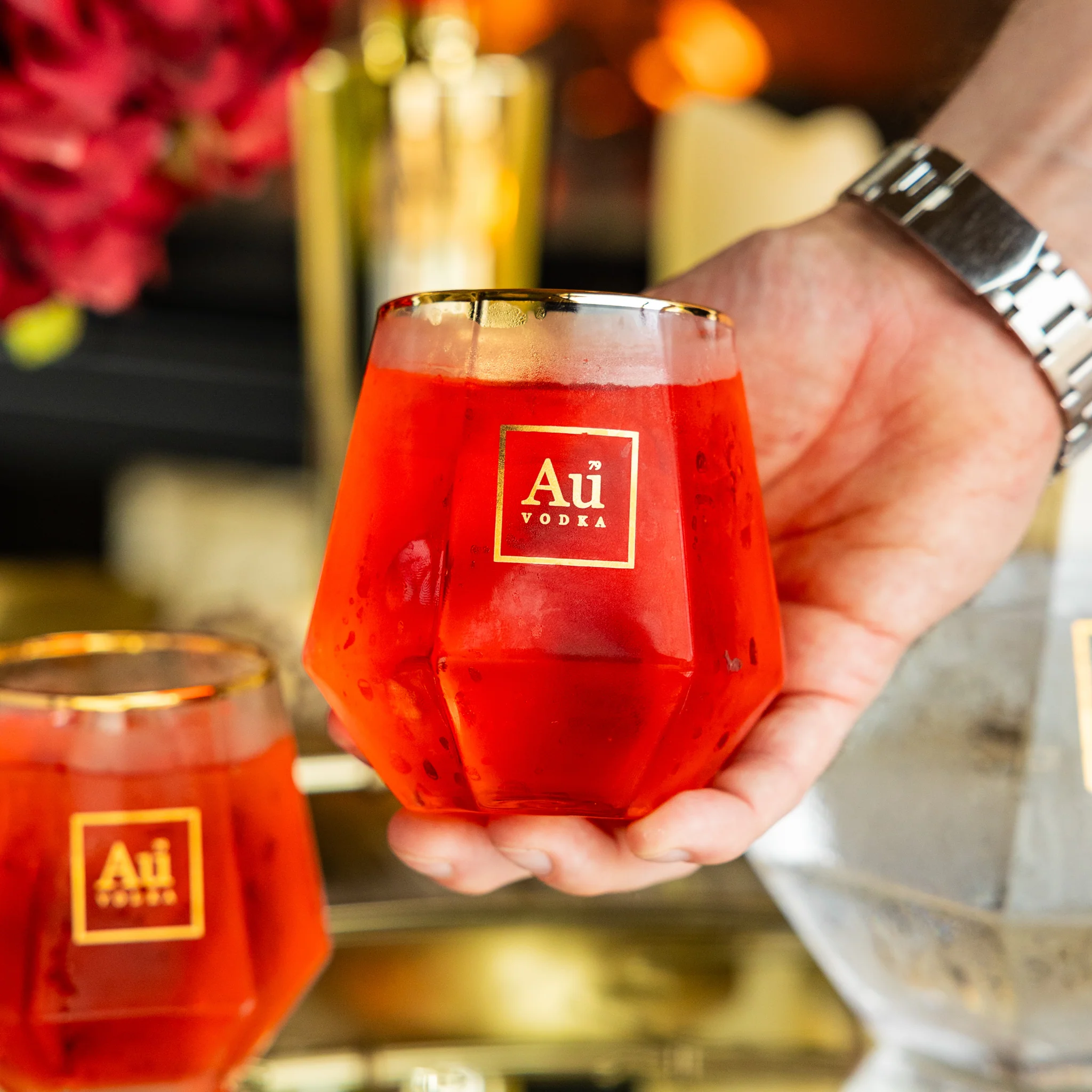 Au Diamond Cut Glass - Image 6