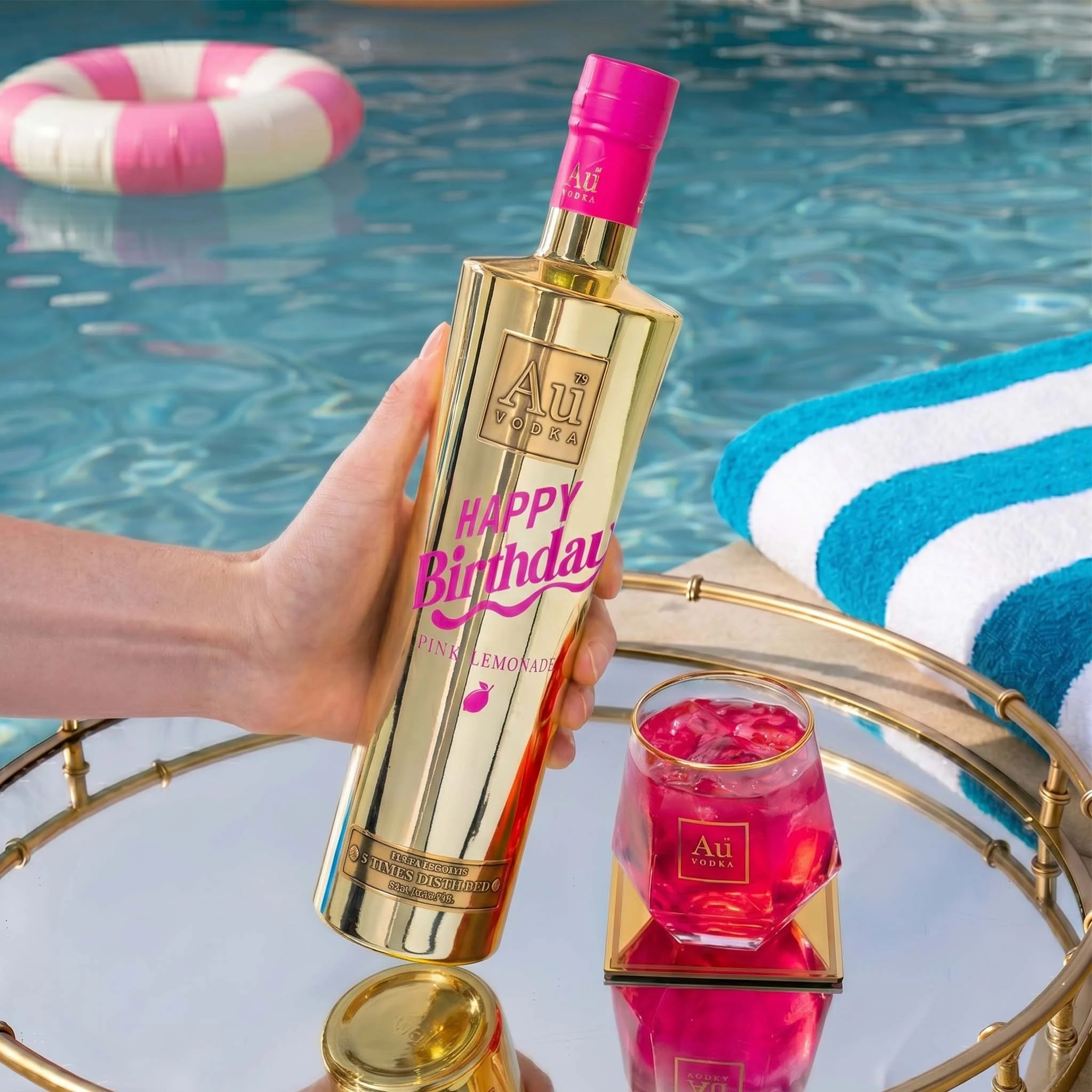 Au Vodka Happy Birthday Edition 750ml - Image 3