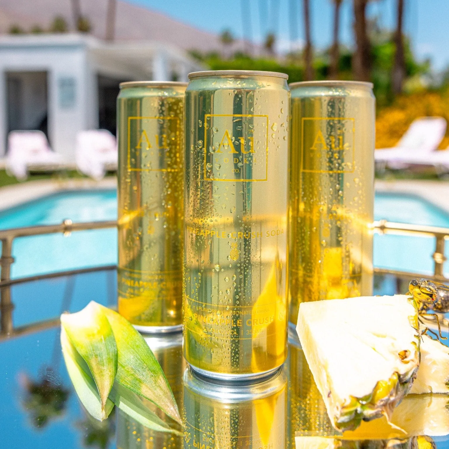 Au Vodka Pineapple Crush Cocktail Can - 24 Pack - Image 4