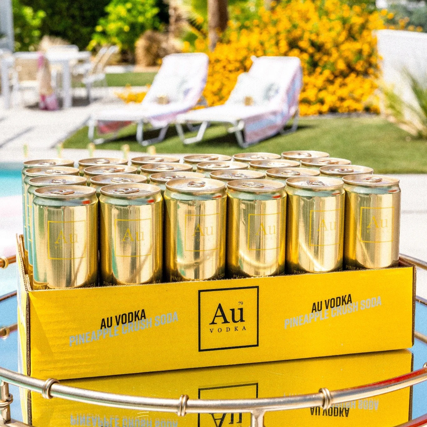 Au Vodka Pineapple Crush Cocktail Can - 24 Pack - Image 5