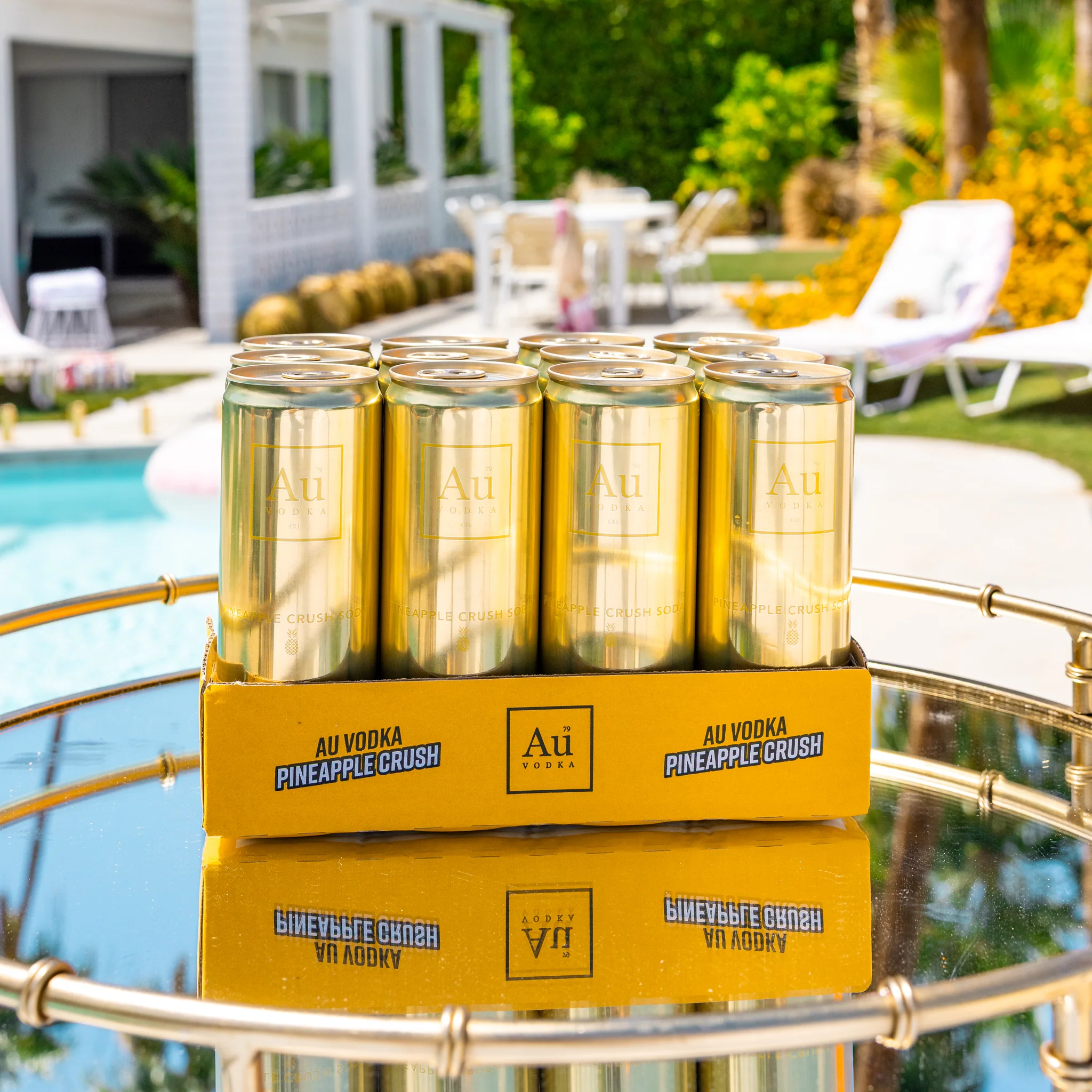Au Vodka Pineapple Crush Cocktail Can - 24 Pack - Image 6
