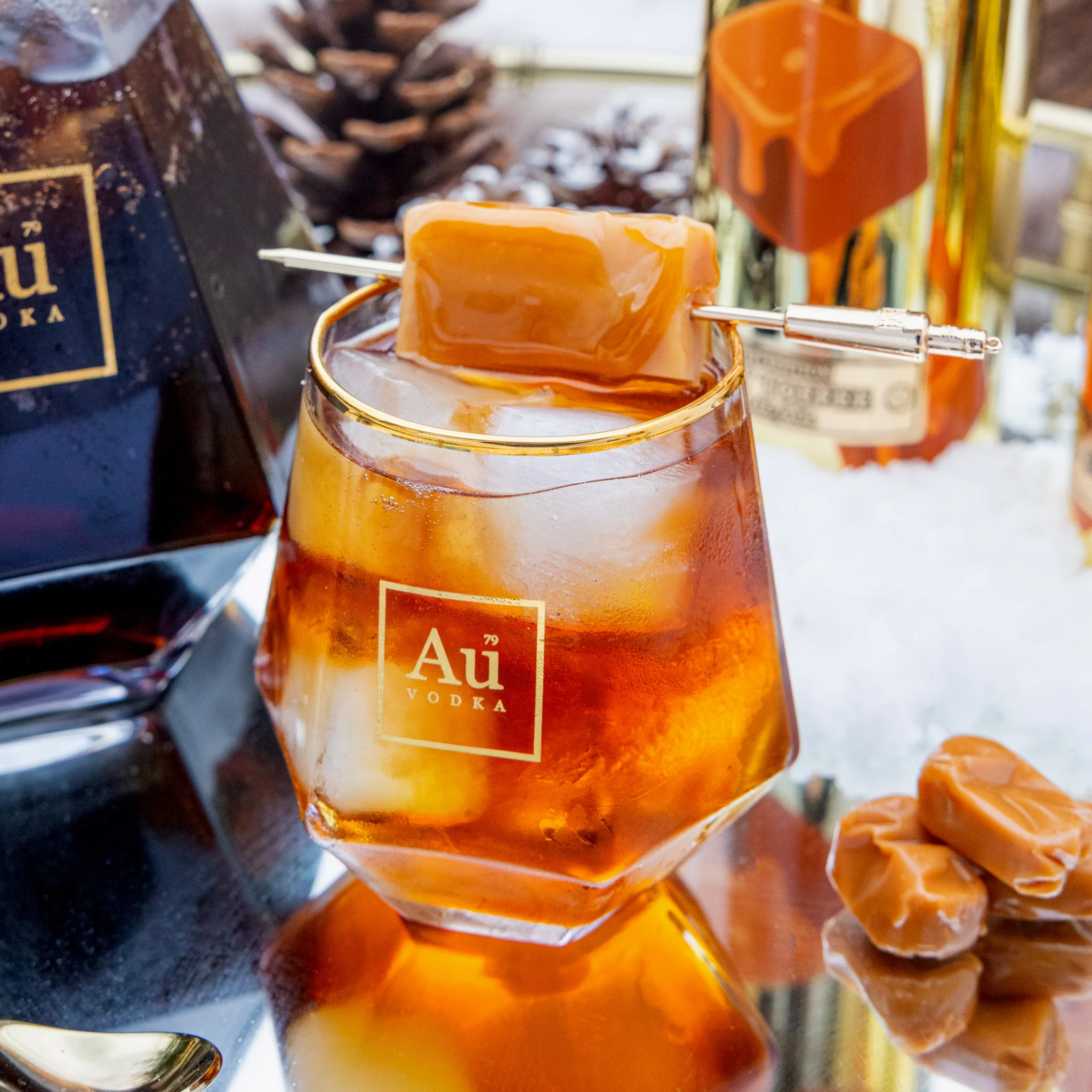 Au Vodka Limited Edtion Sticky Toffee 700ml - Image 7