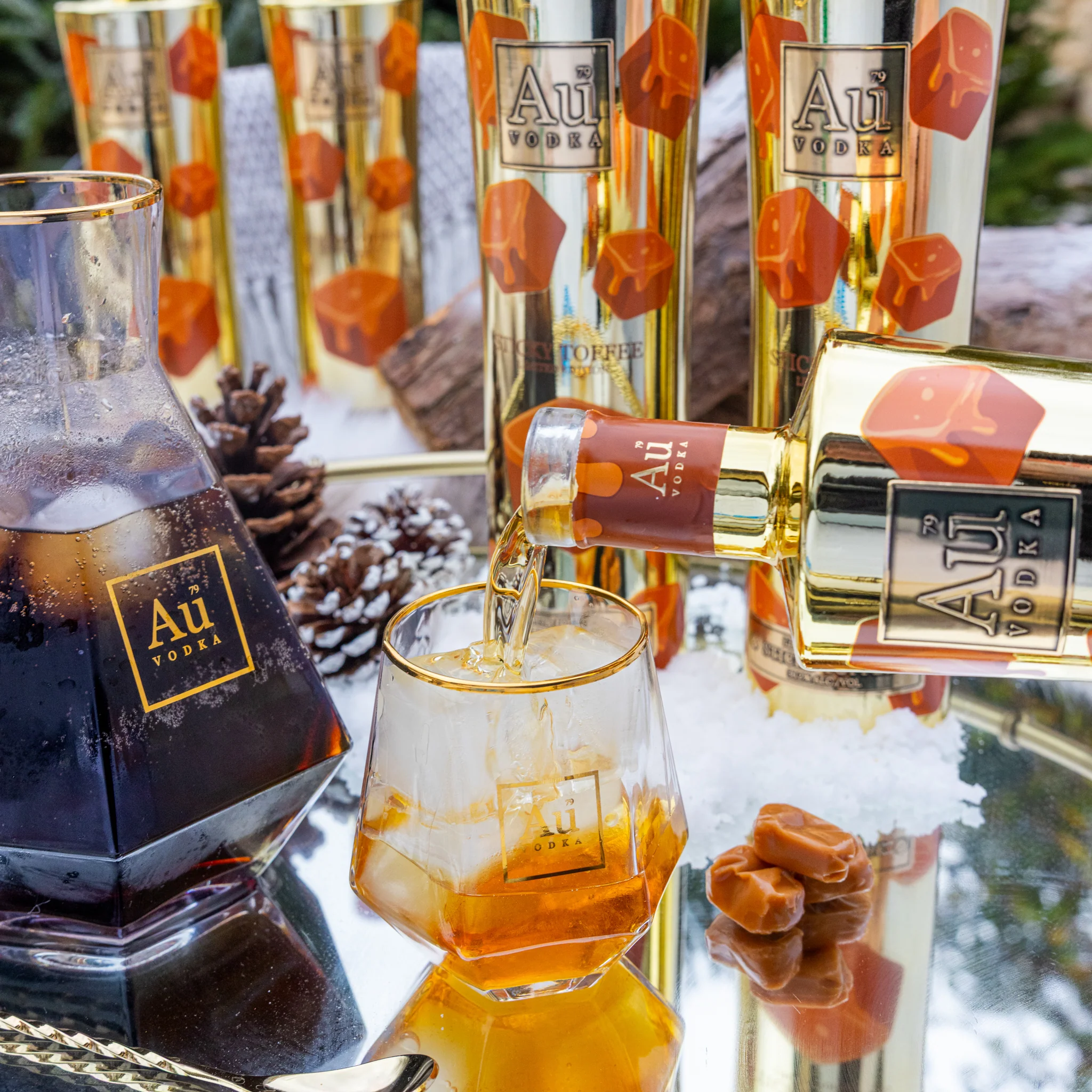 Au Vodka Limited Edtion Sticky Toffee 700ml - Image 8