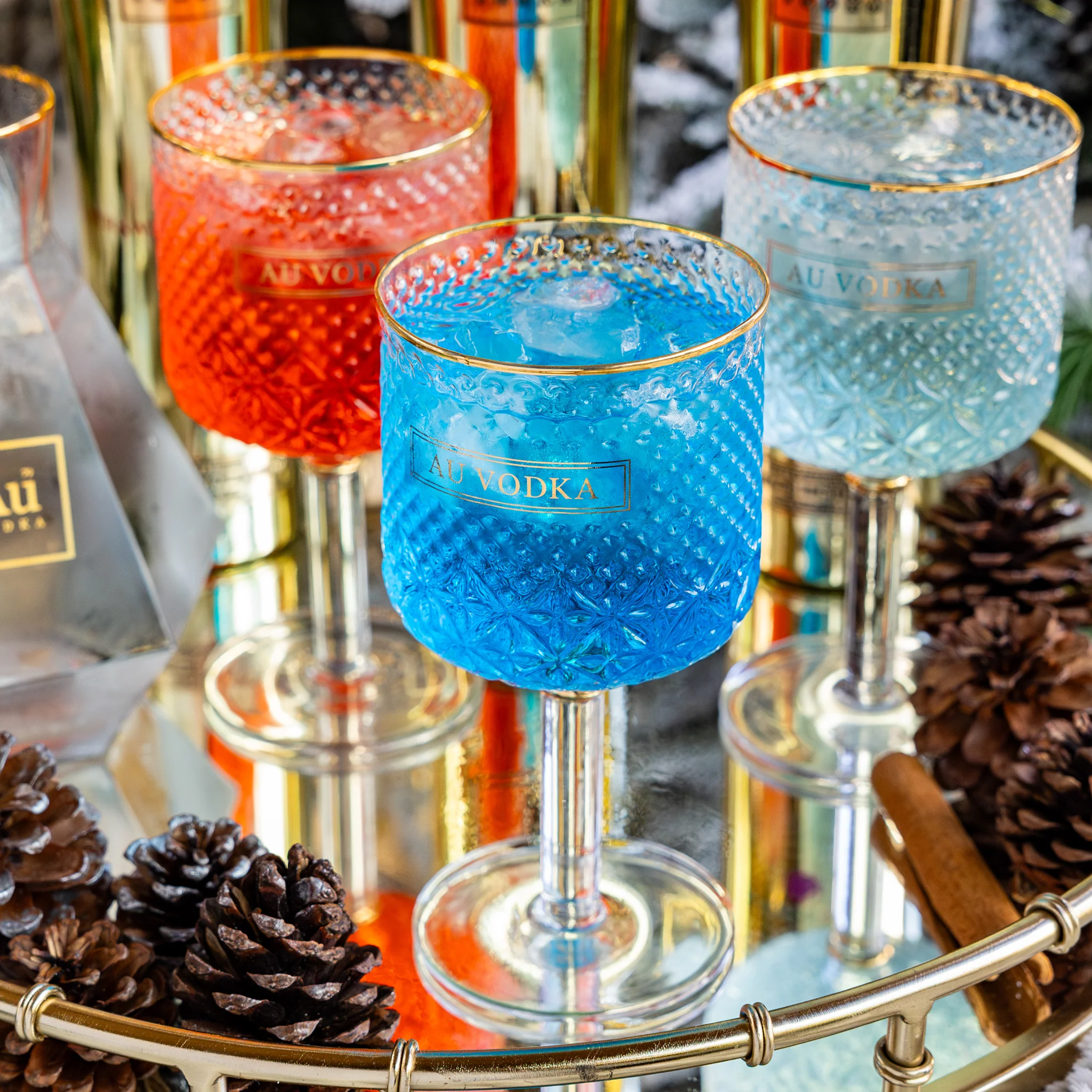 Au Crystal Cocktail Glass - Image 5